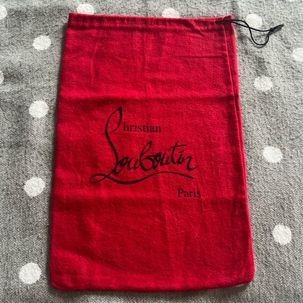 Christian Louboutin small dust bag.